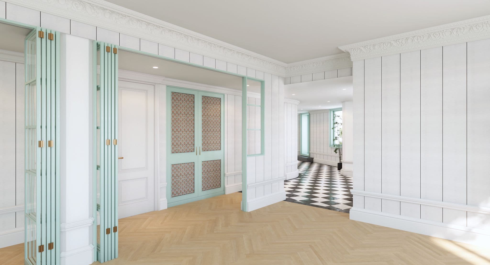 Vista del salón Alcalá de Henares